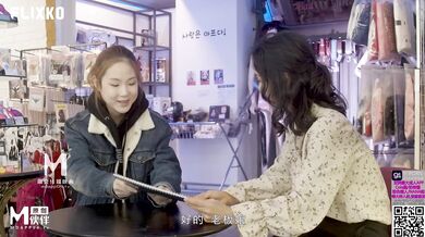 【麻豆传媒】mfk-0033 新川站三号出口